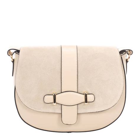 m&s cream leather handbags